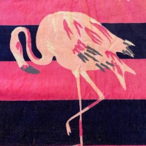 Flamingo Fiesta Beach Towel NWT